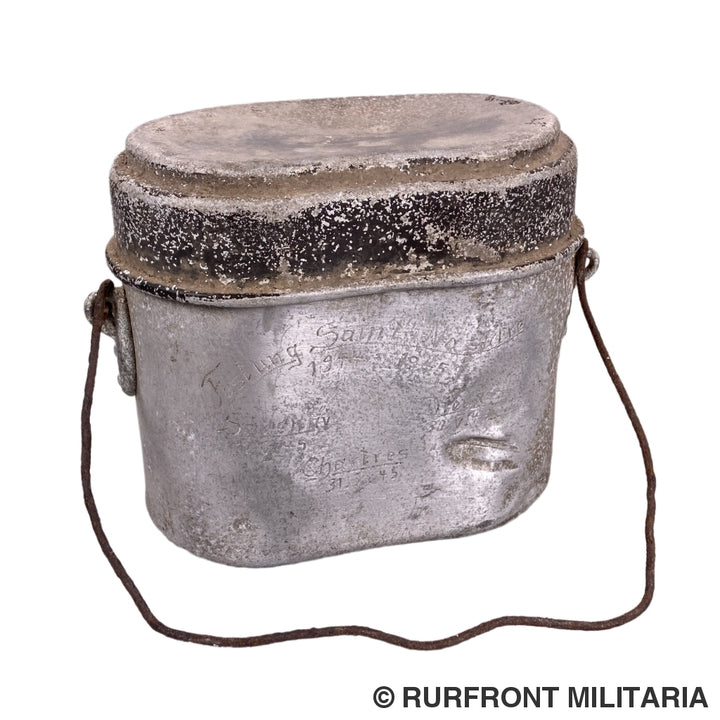 Wehrmacht M31 Messkit /Essgeschirr Festung Saint Nazaire France Normandië