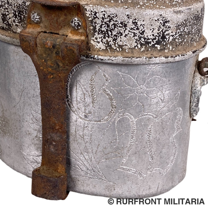 Wehrmacht M31 Messkit /Essgeschirr Festung Saint Nazaire France Normandië