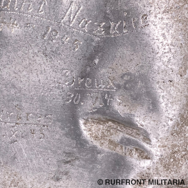 Wehrmacht M31 Messkit /Essgeschirr Festung Saint Nazaire France Normandië