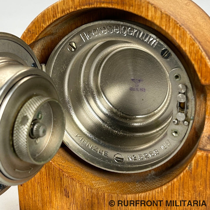 Wehrmacht/Heer Funkraumuhr/Stationsuhr Kienzle 1937