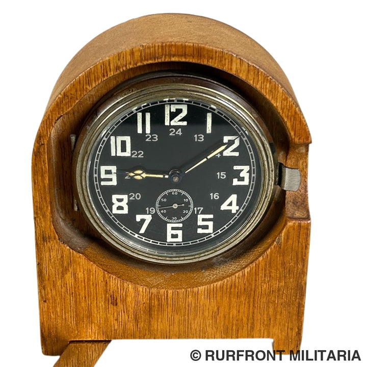 Wehrmacht/Heer Funkraumuhr/Stationsuhr Kienzle 1937