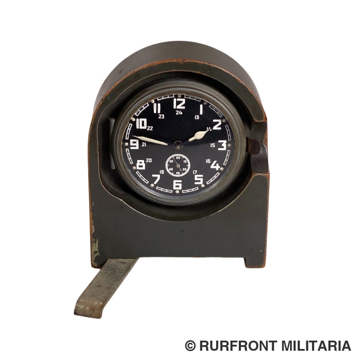 Wehrmacht/Heer Funkraumuhr/Stationsuhr Kienzle 1943