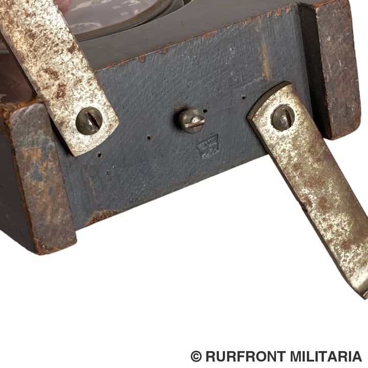 Wehrmacht/Heer Funkraumuhr/Stationsuhr Kienzle 1943
