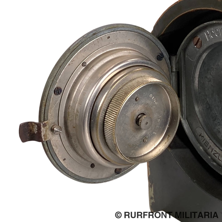 Wehrmacht/Heer Funkraumuhr/Stationsuhr Kienzle 1943