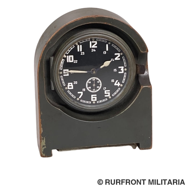Wehrmacht/Heer Funkraumuhr/Stationsuhr Kienzle 1943