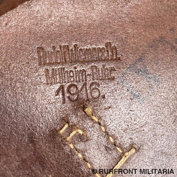 Wo1 Duits P08 Holster Bruin 1916
