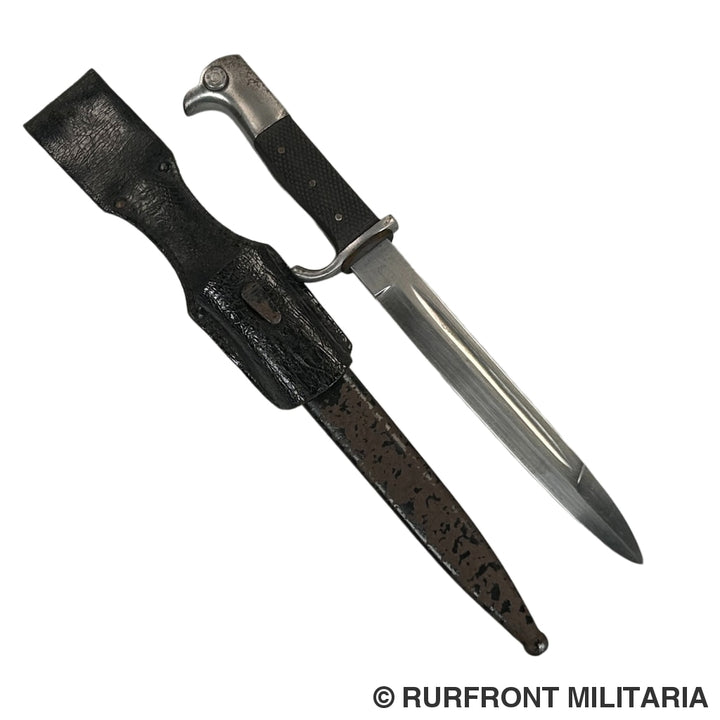 Wo1 Imperial Duitse Ks98 Extraseitengewehr/Dress Bajonet Met Frog