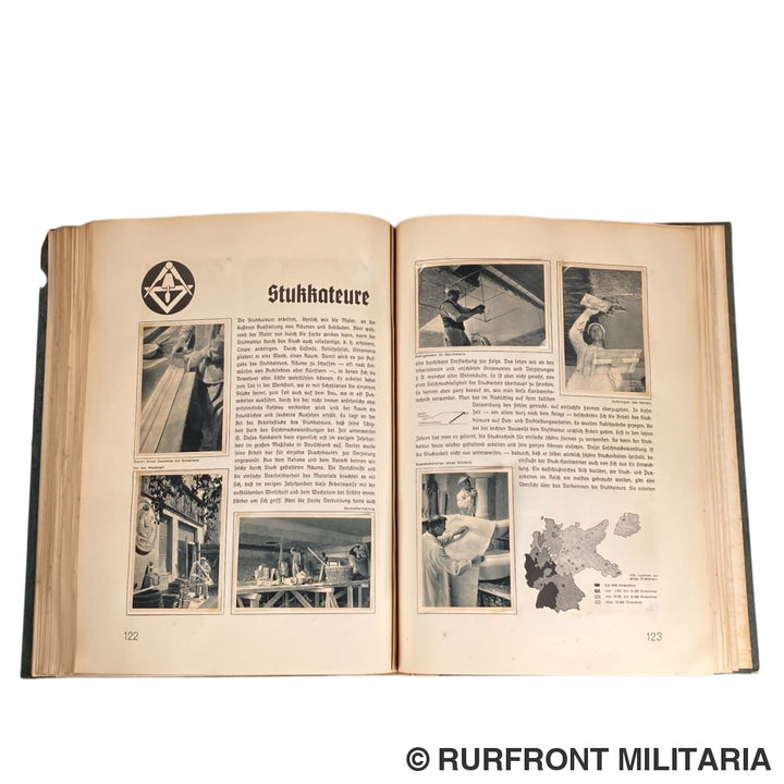 Zigarettenbilderalbum Das Handwerk D.a.f.