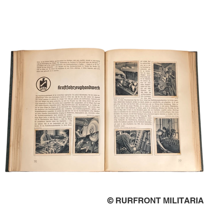 Zigarettenbilderalbum Das Handwerk D.a.f.