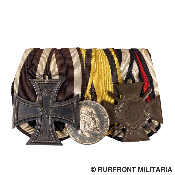 3 Delige Duitse Wo1 Ordensspange