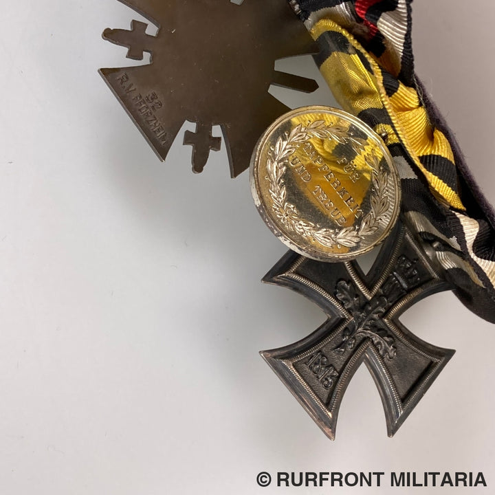 3 Delige Duitse Wo1 Ordensspange