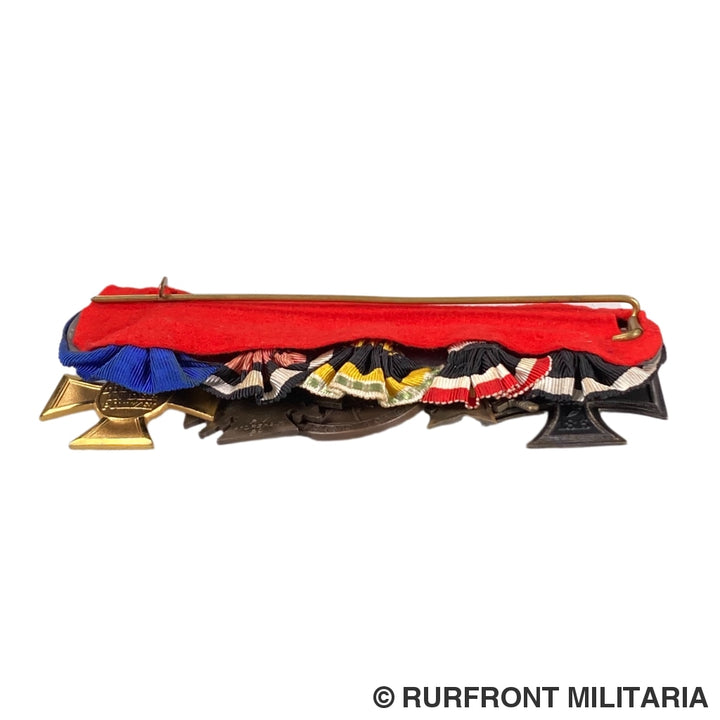 5 Delige Duitse Ordensspange Polizei