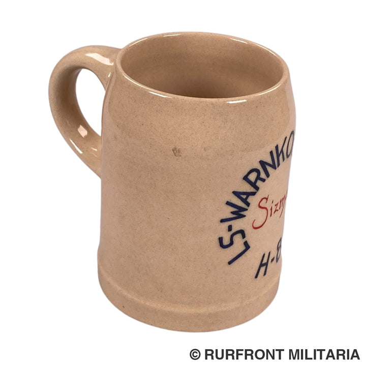 Bierpul Luftschutz Warnkommando H-8 Sizmann Nederland Plateel!! Uniek Item!!