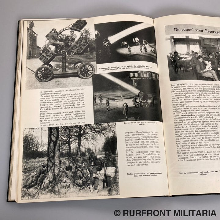 Boek De Koninklijke Nederlandsche Landmacht Op Naam Van Majoor J.f.a. Crefcoeur