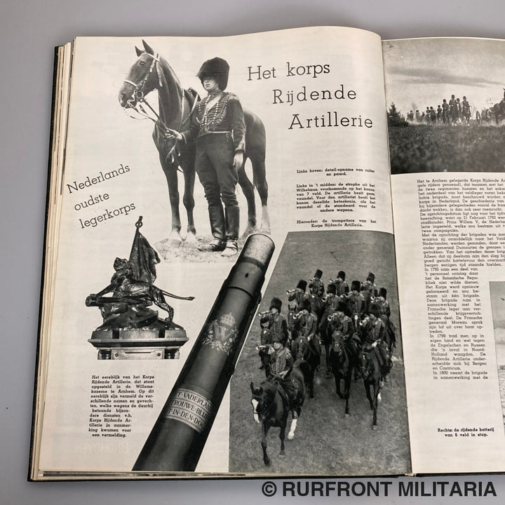 Boek De Koninklijke Nederlandsche Landmacht Op Naam Van Majoor J.f.a. Crefcoeur