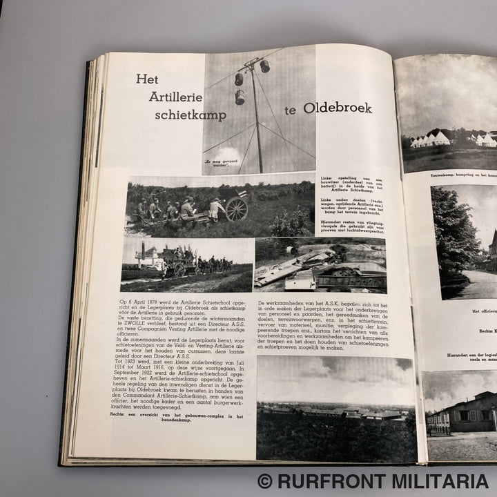 Boek De Koninklijke Nederlandsche Landmacht Op Naam Van Majoor J.f.a. Crefcoeur