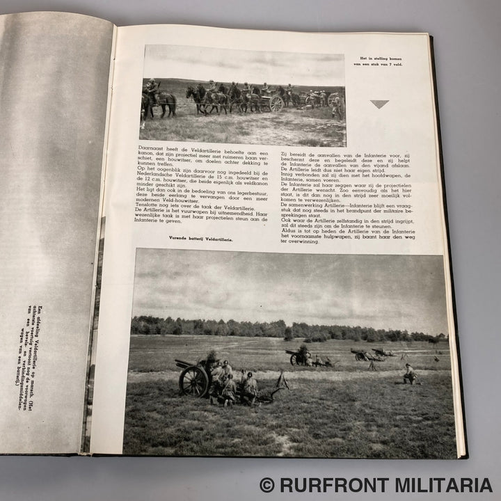 Boek De Koninklijke Nederlandsche Landmacht Op Naam Van Majoor J.f.a. Crefcoeur