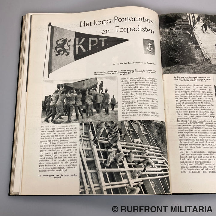 Boek De Koninklijke Nederlandsche Landmacht Op Naam Van Majoor J.f.a. Crefcoeur