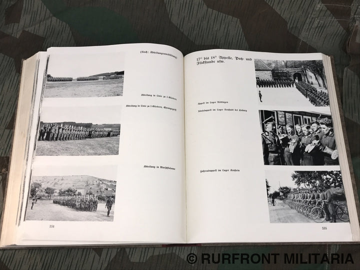 Boek R.a.d. Unser Arbeitsgau 28 Franken 1935