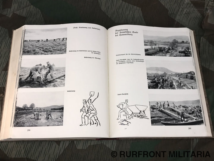 Boek R.a.d. Unser Arbeitsgau 28 Franken 1935