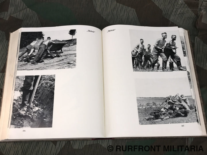 Boek R.a.d. Unser Arbeitsgau 28 Franken 1935