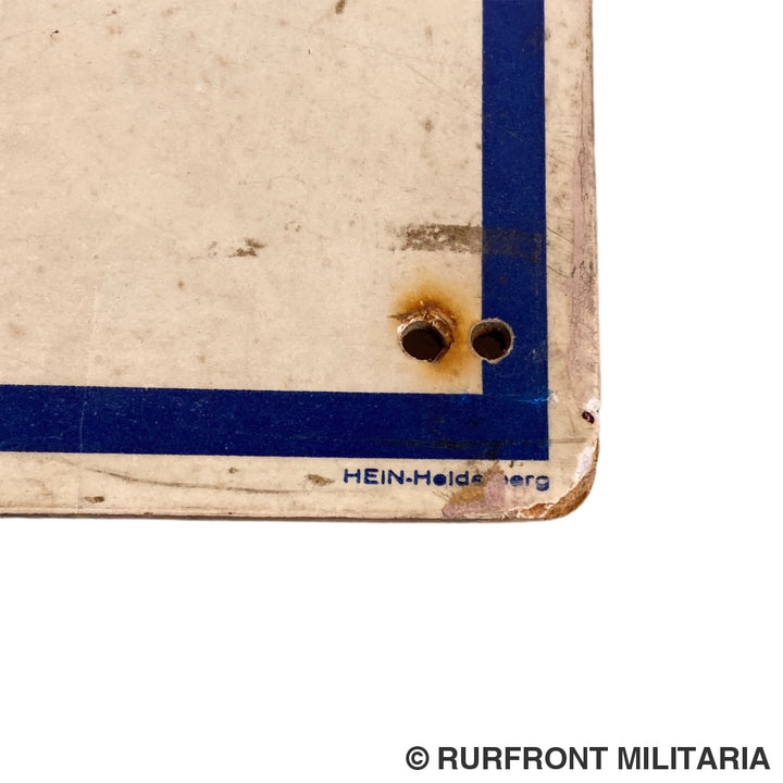 Bord Hier Hilft Der Marshallplan Uiterst Zeldzaam!