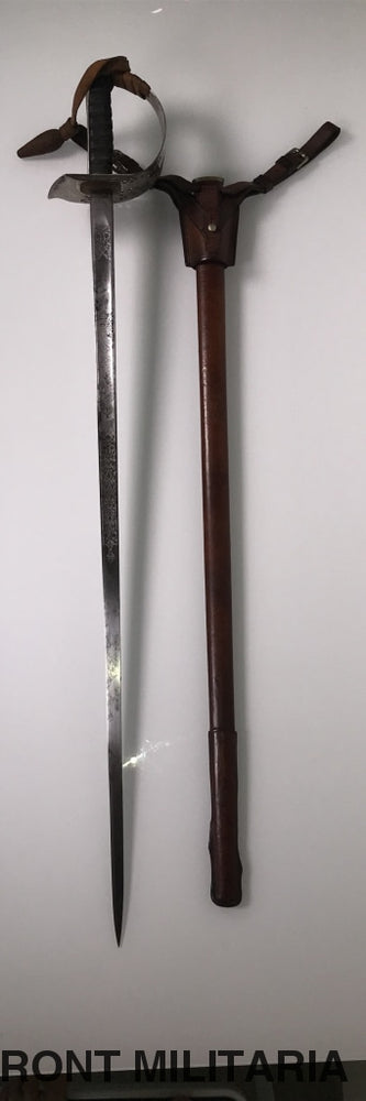 Britse 1897 Pattern Infantry Officers Sword George V Wo1