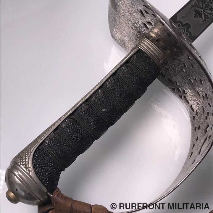 Britse 1897 Pattern Infantry Officers Sword George V Wo1