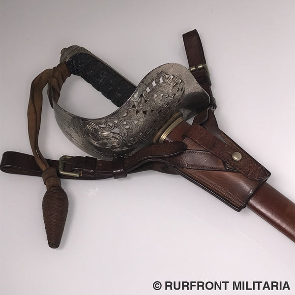 Britse 1897 Pattern Infantry Officers Sword George V Wo1 Britse 1897 Pattern Infantry Officers Sword George V Wo1