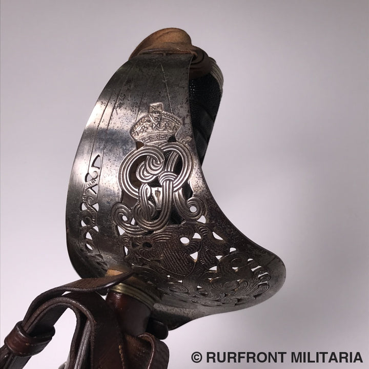 Britse 1897 Pattern Infantry Officers Sword George V Wo1