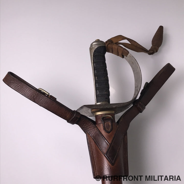 Britse 1897 Pattern Infantry Officers Sword George V Wo1