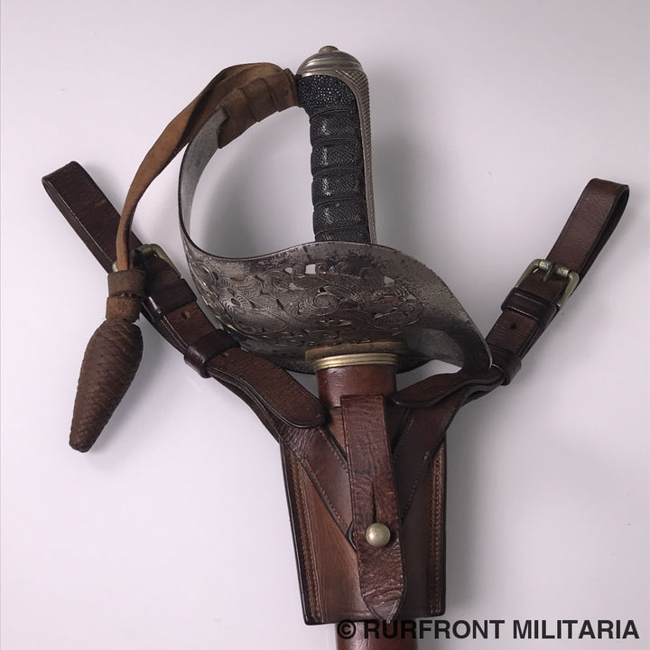 Britse 1897 Pattern Infantry Officers Sword George V Wo1