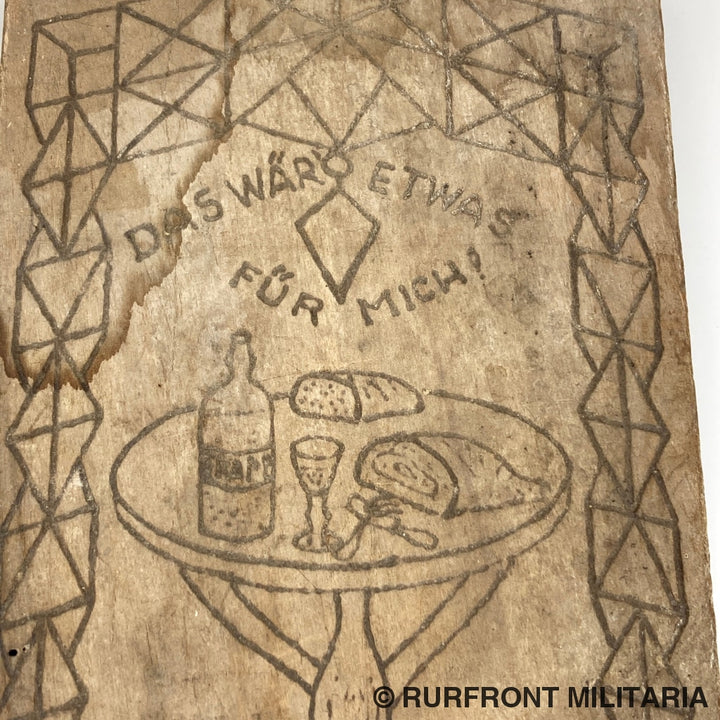 Duitse Pow Kunst Taranto Camp 215 Italy