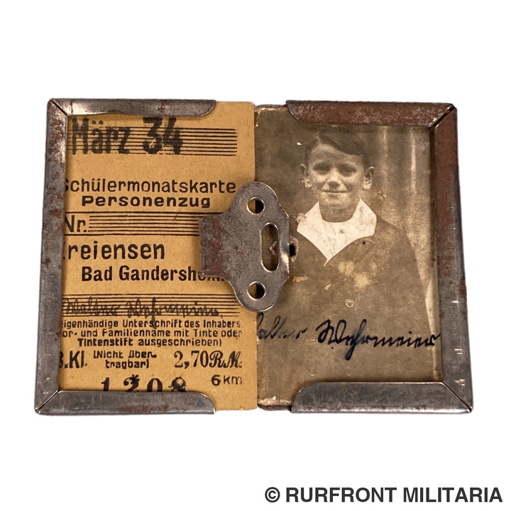 Duitse Stahlausweis 1934 Openbaar Vervoer