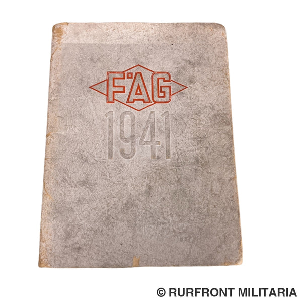 Fag Kugelfischer Kalender 1941 Fag Kugelfischer Kalender 1941