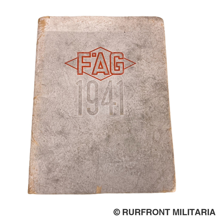 Fag Kugelfischer Kalender 1941