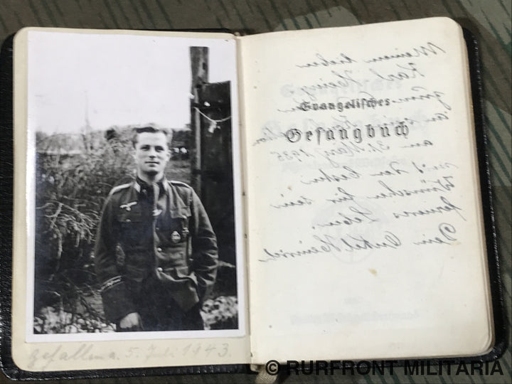 Gesangbuch Officier Divisie Grossdeutschland