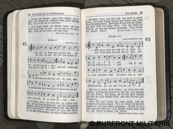 Gesangbuch Officier Divisie Grossdeutschland
