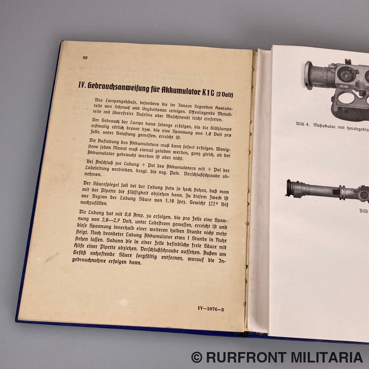 Kriegsmarine Begleitbuch 1 25Rf Minensuchboot 606