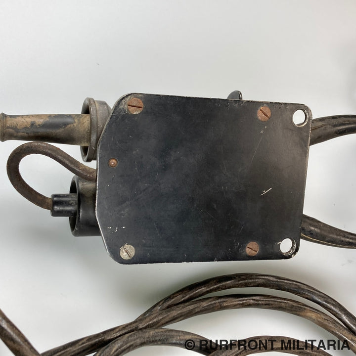 Kriegsmarine Küstenartillerie Sprechgarnitur C42A 1943.