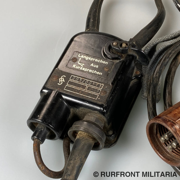Kriegsmarine Küstenartillerie Sprechgarnitur C42A 1943.