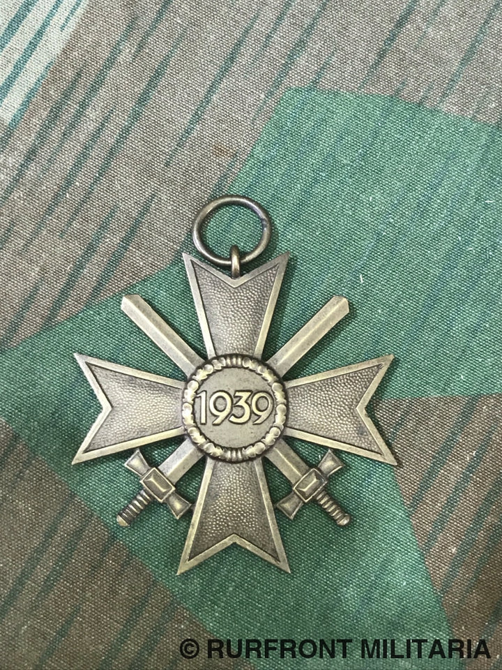 Kriegsverdienstkreuz Ms Matching Set Met Oorkonde