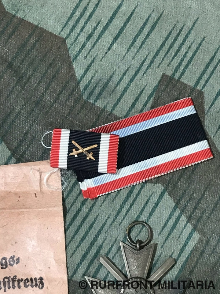 Kriegsverdienstkreuz Ms Matching Set Met Oorkonde
