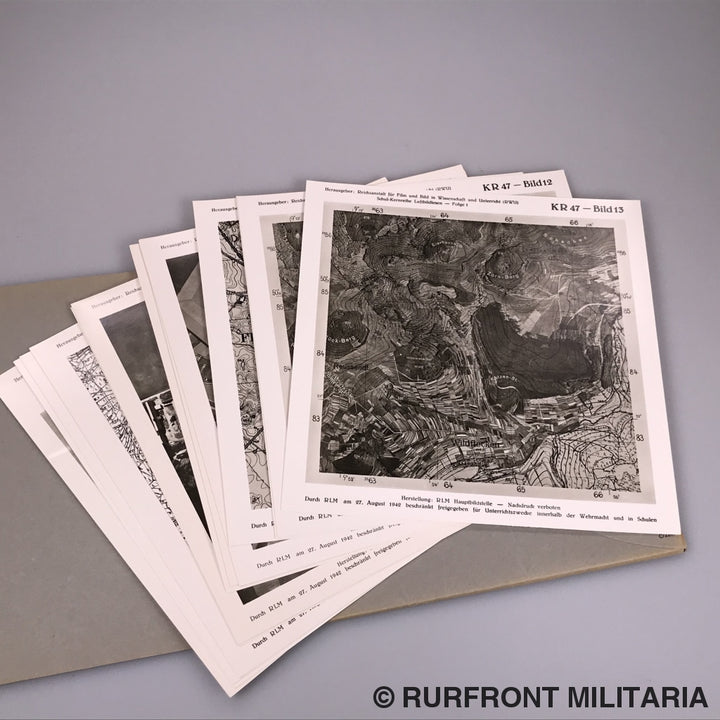 Luftbildlesen 3 Delen Uitgegeven 1942