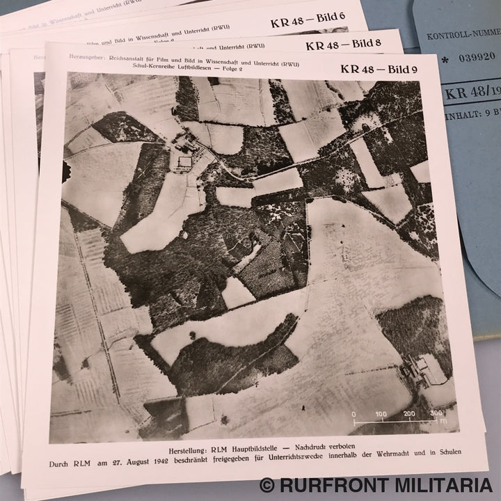 Luftbildlesen 3 Delen Uitgegeven 1942