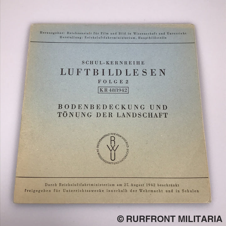 Luftbildlesen 3 Delen Uitgegeven 1942