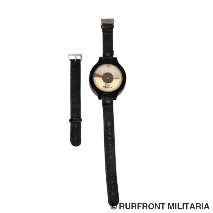 Luftwaffe Kadlec Armbandkompas Ak39 Met Verlängerungsarmband.