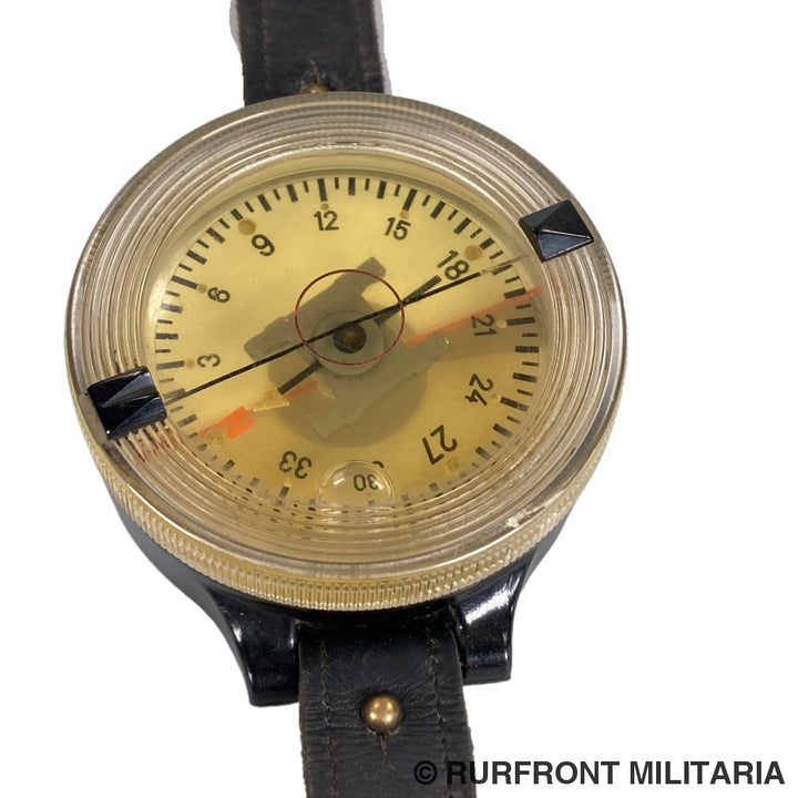 Luftwaffe Kadlec Armbandkompas Ak39 Met Verlängerungsarmband.