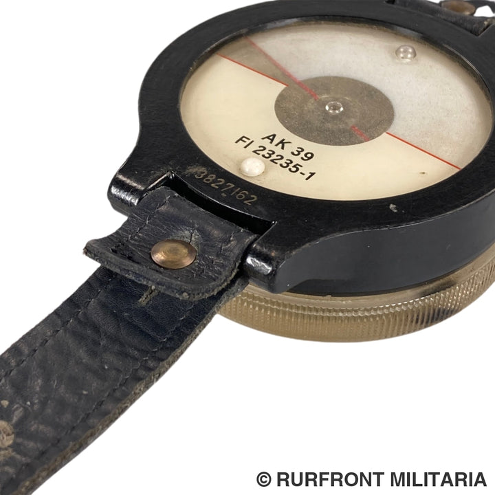 Luftwaffe Kadlec Armbandkompas Ak39 Met Verlängerungsarmband.