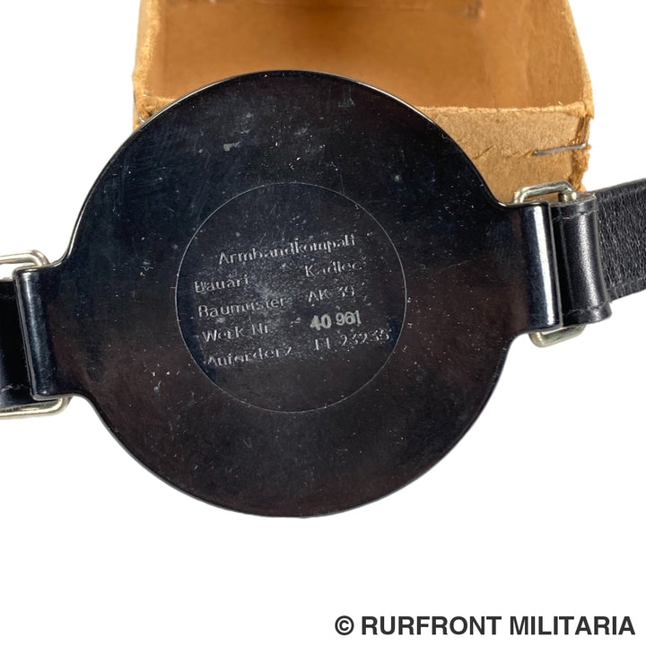 Luftwaffe Kadlec Armbandkompas Ak39 Met Verlängerungsarmband In Doosje.